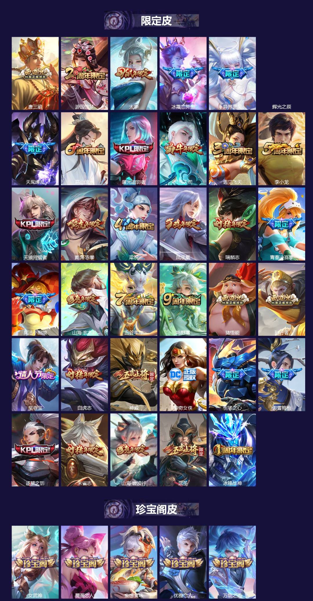 WZLX4293270王者荣耀账号详情图3 WZLX4293270王者荣耀账号详情图3