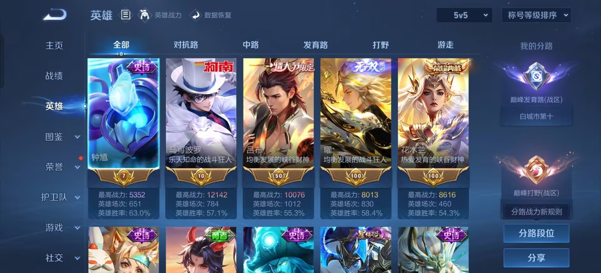 WZQM4294402王者荣耀账号详情图13