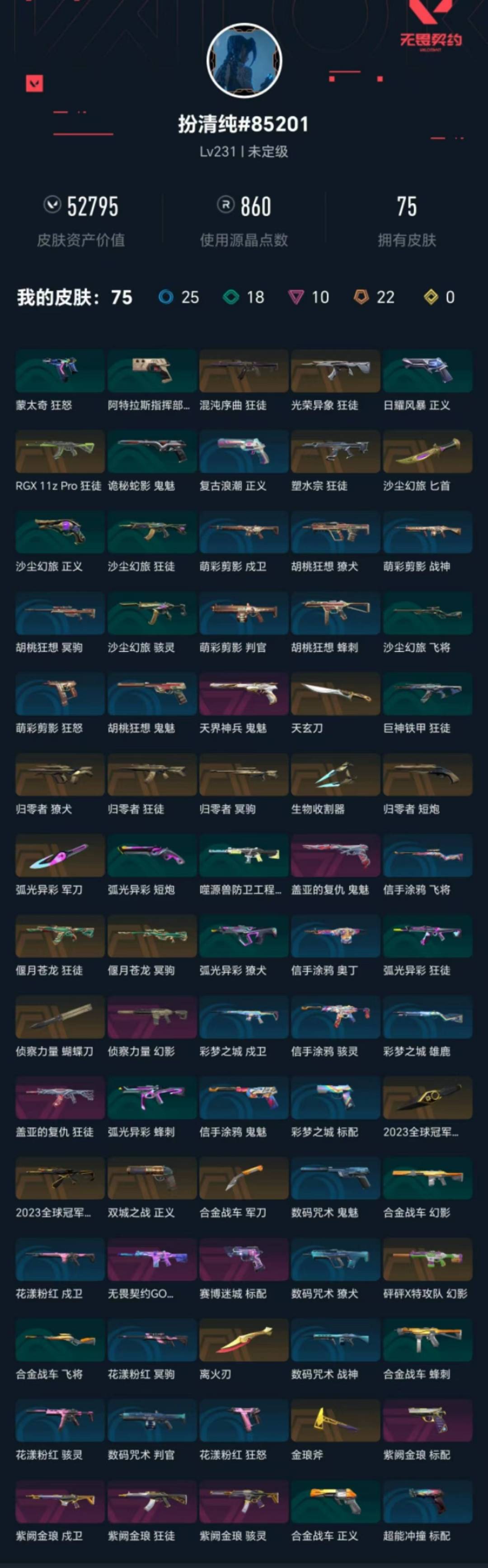 WWQQM429992无畏契约账号详情图9