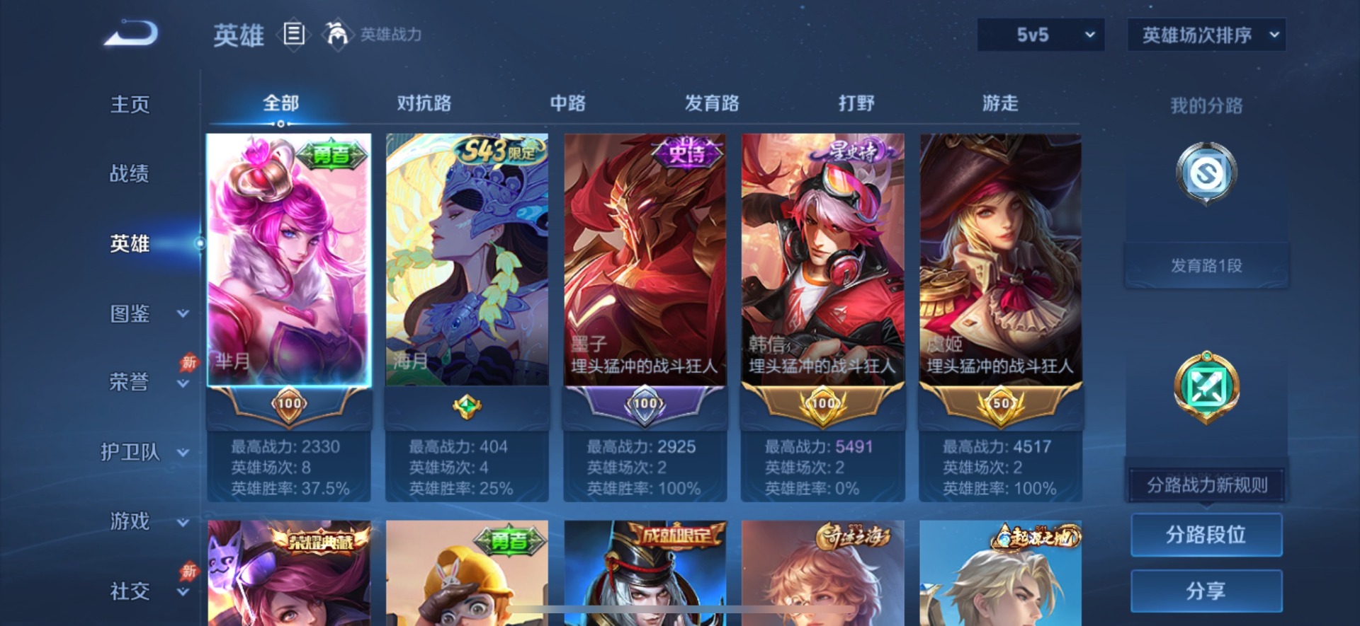 WZQM4295889王者荣耀账号详情图4