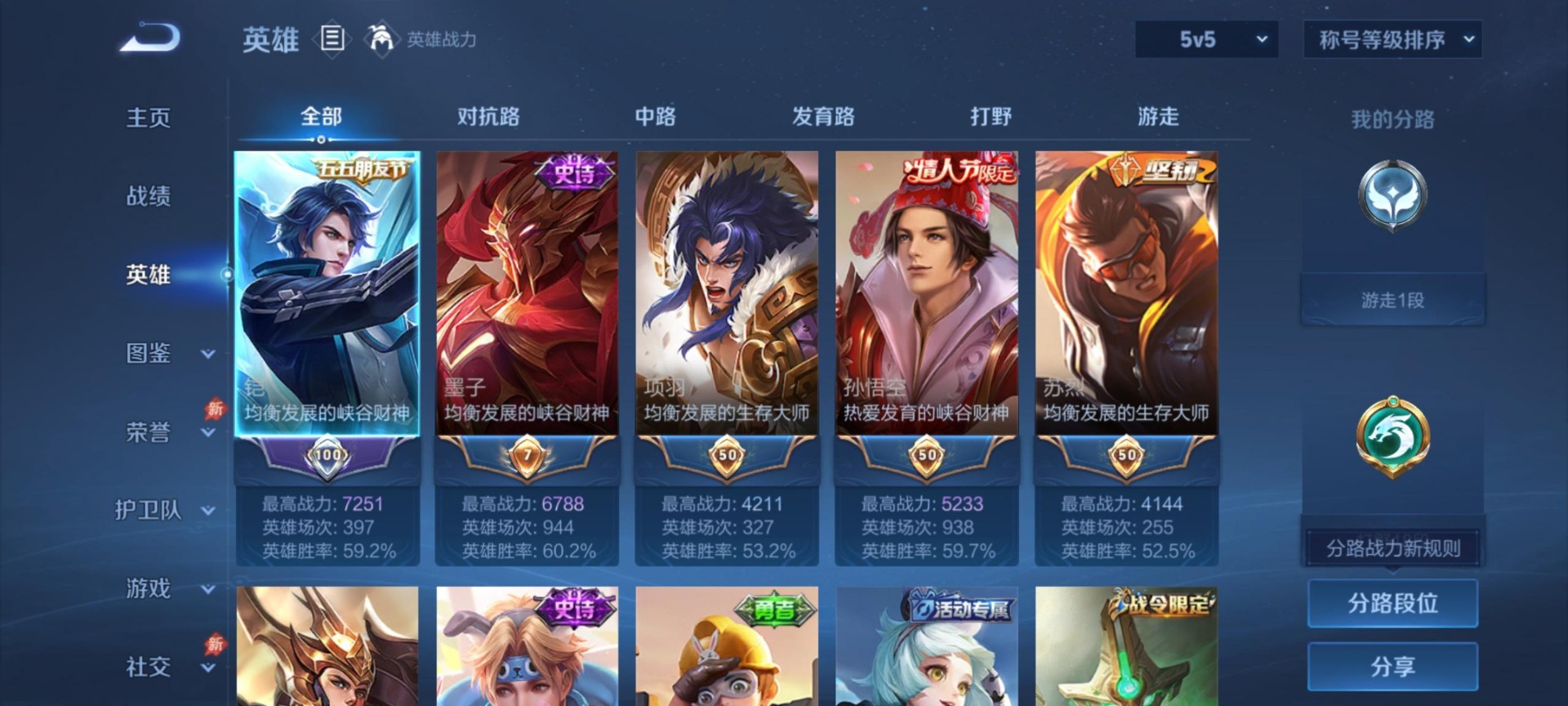 WZLX4298948王者荣耀账号详情图4