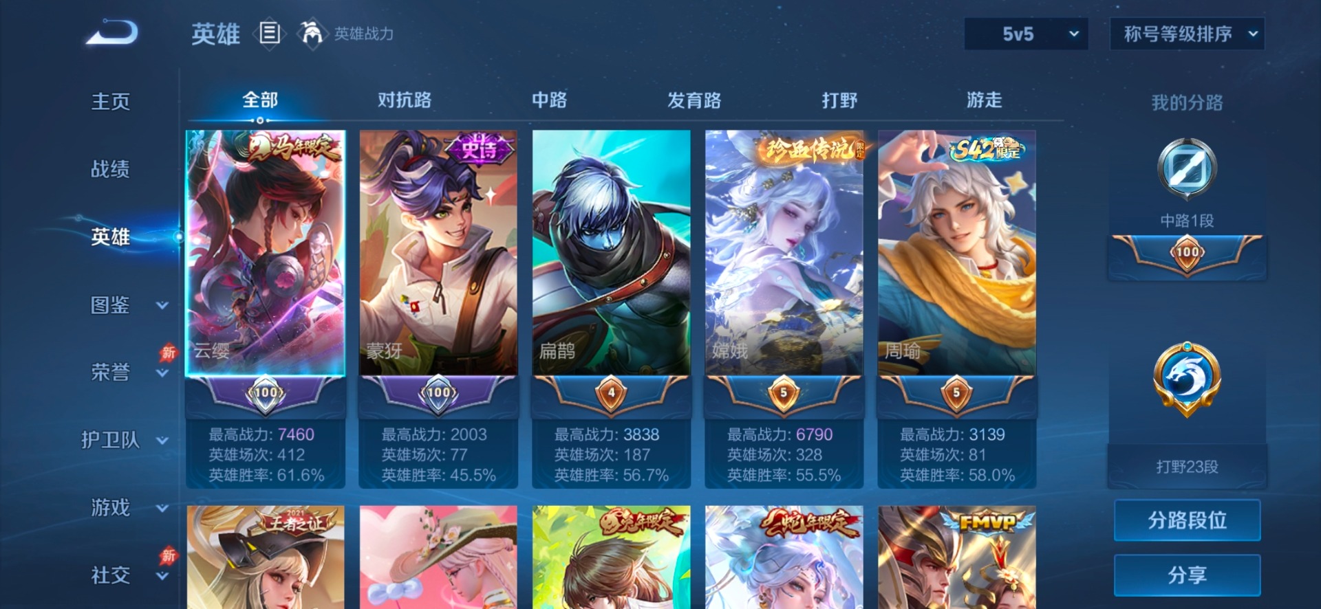 WZLX4299128王者荣耀账号详情图5