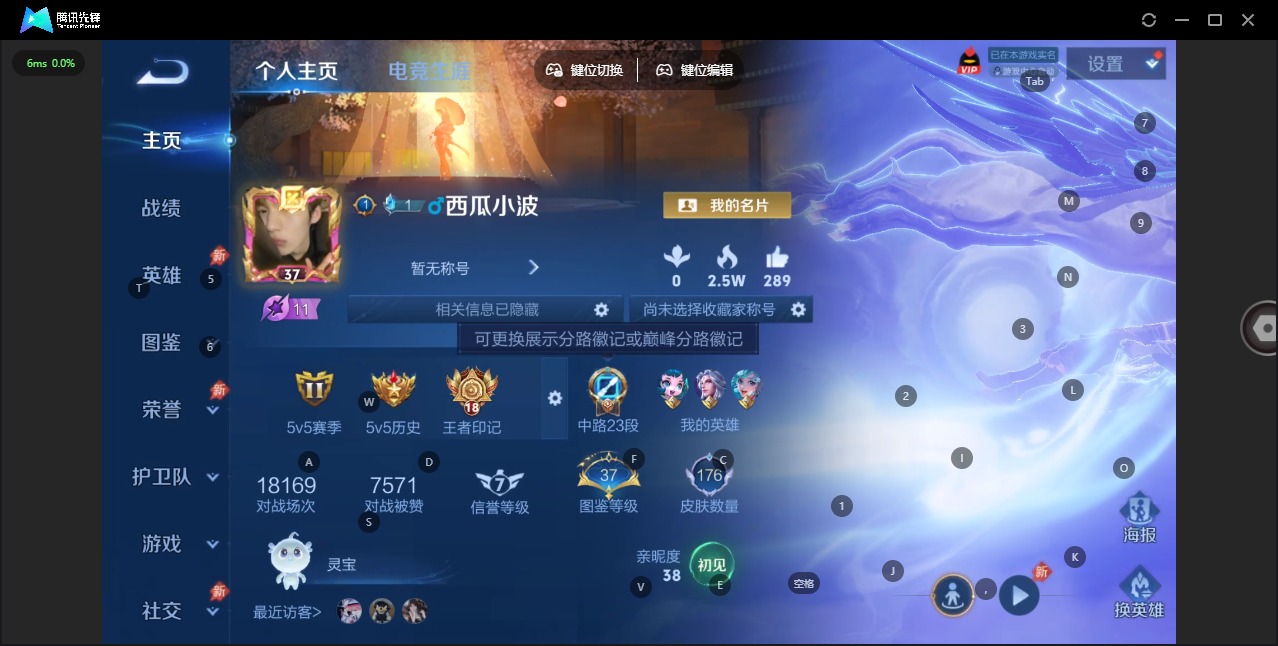 WZLX4299309王者荣耀账号详情图5