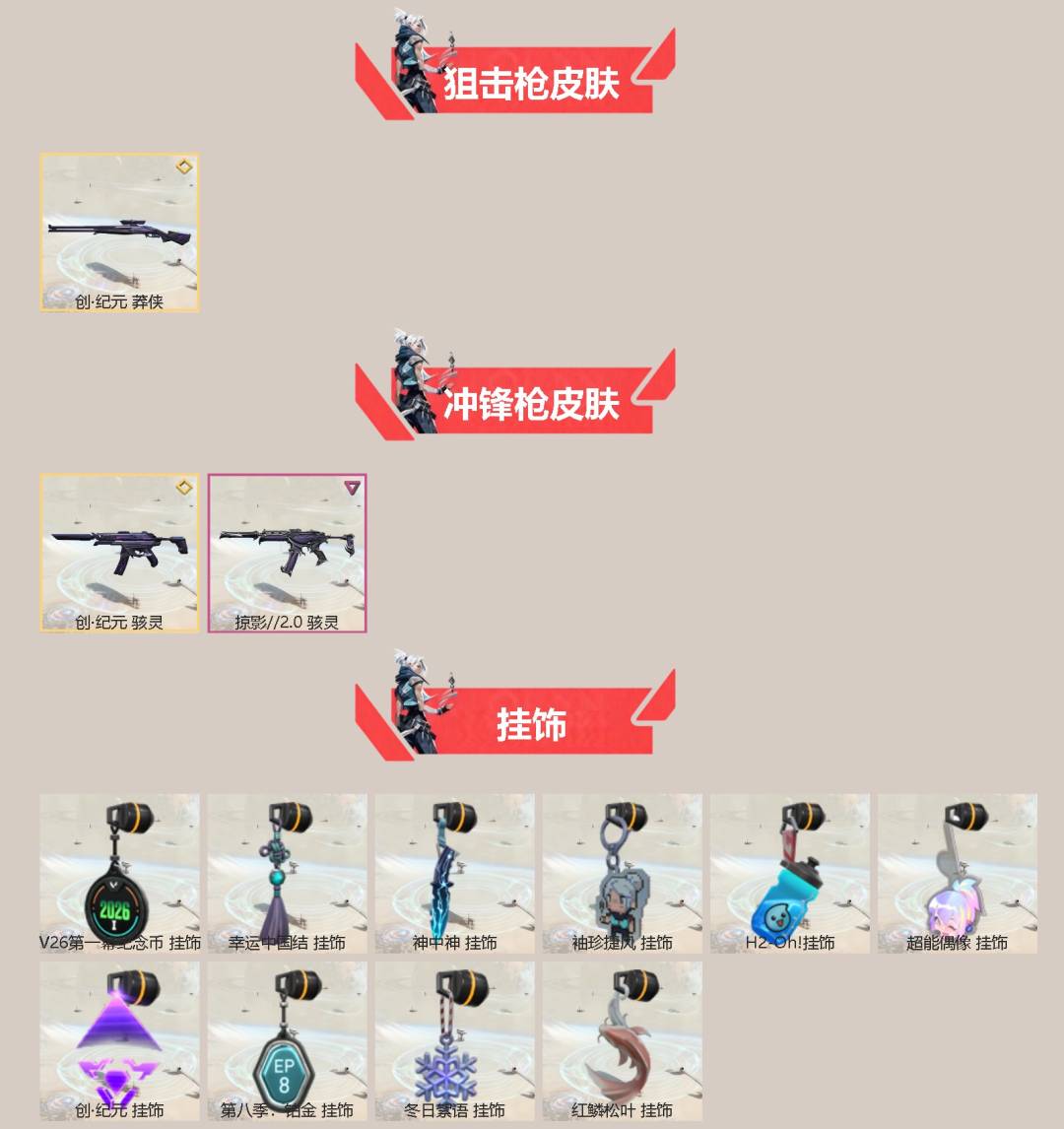 WWQLX430585无畏契约账号详情图2