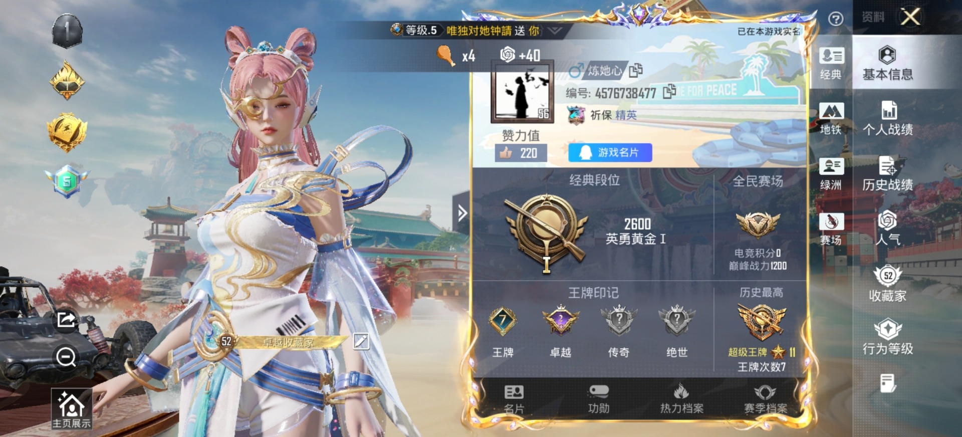 HPLX4170673和平精英账号详情图28