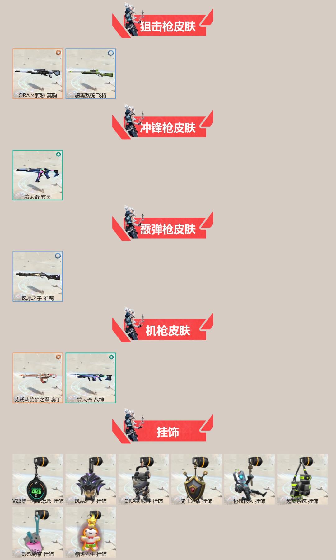 WWQLX430609无畏契约账号详情图2