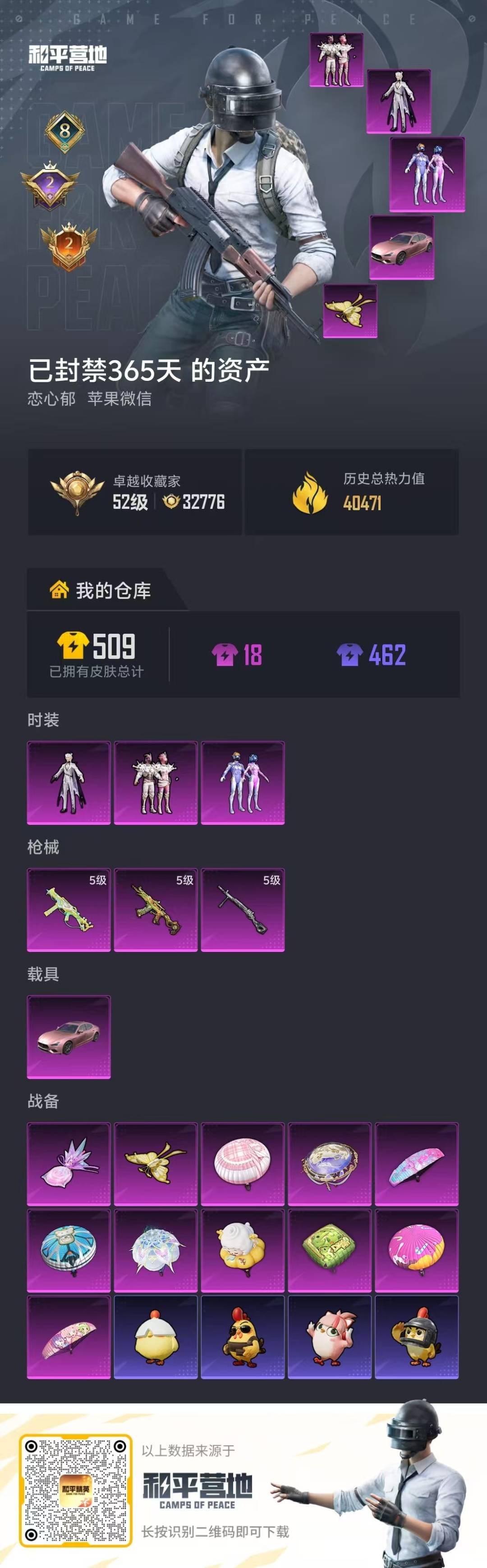 HPLX4171207和平精英账号详情图5 HPLX4171207和平精英账号详情图5