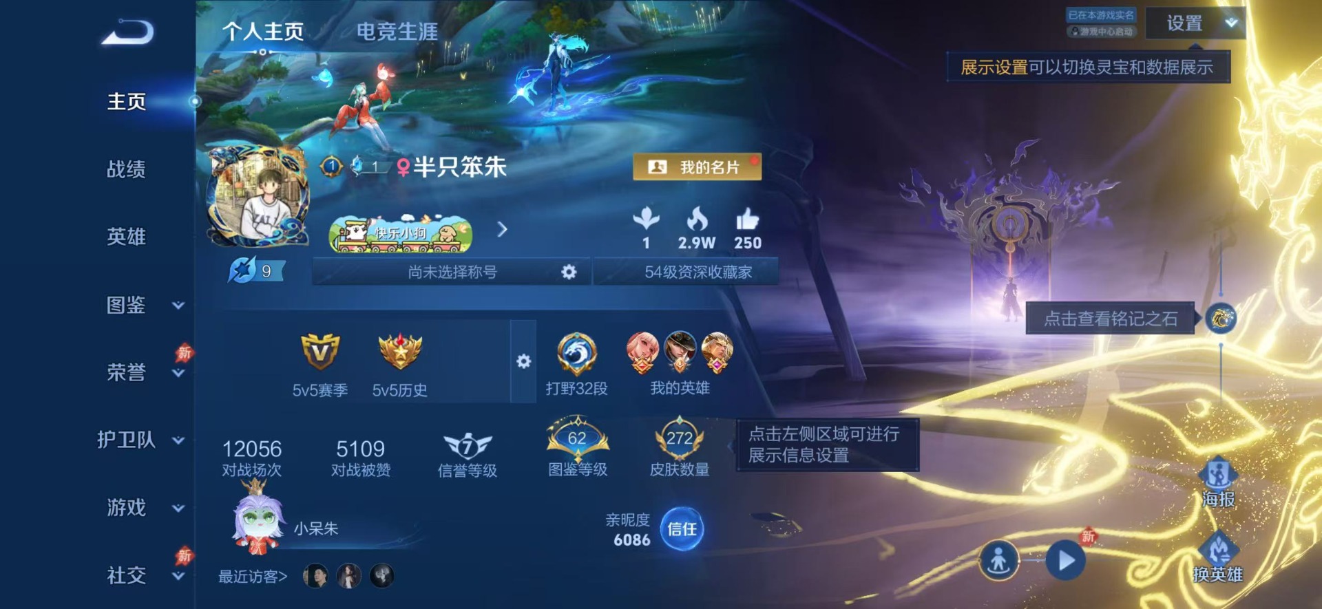 WZQM4299987王者荣耀账号详情图5