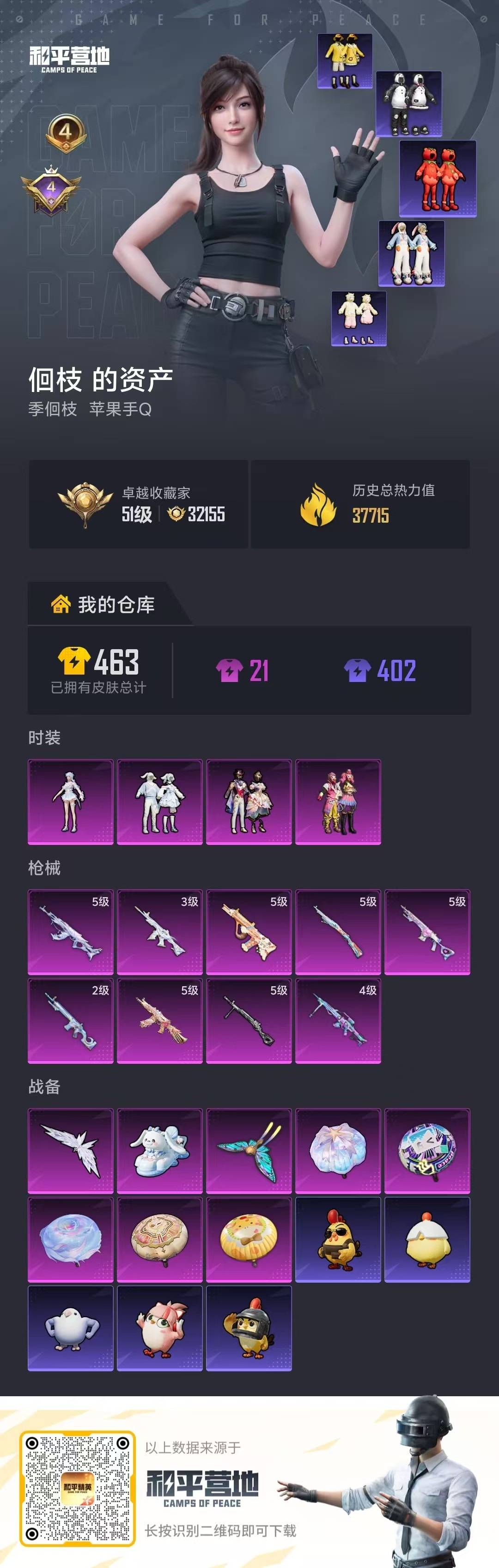 HPLX4171461和平精英账号详情图6