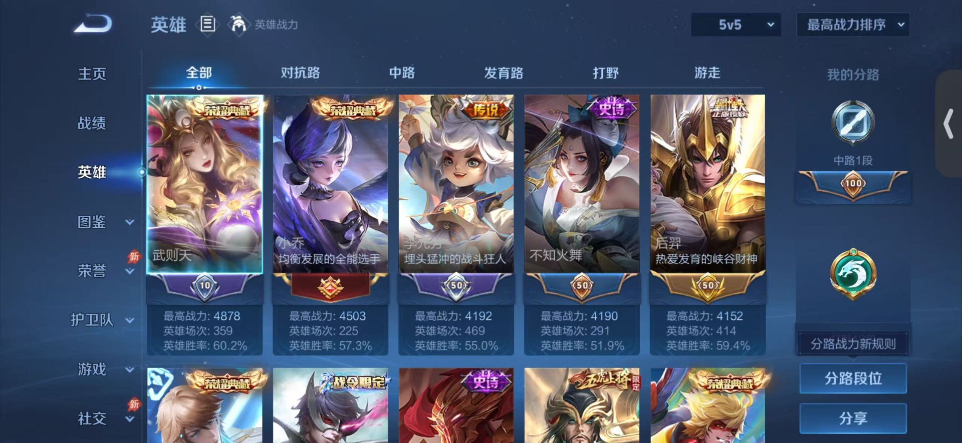 WZQM4300661王者荣耀账号详情图6