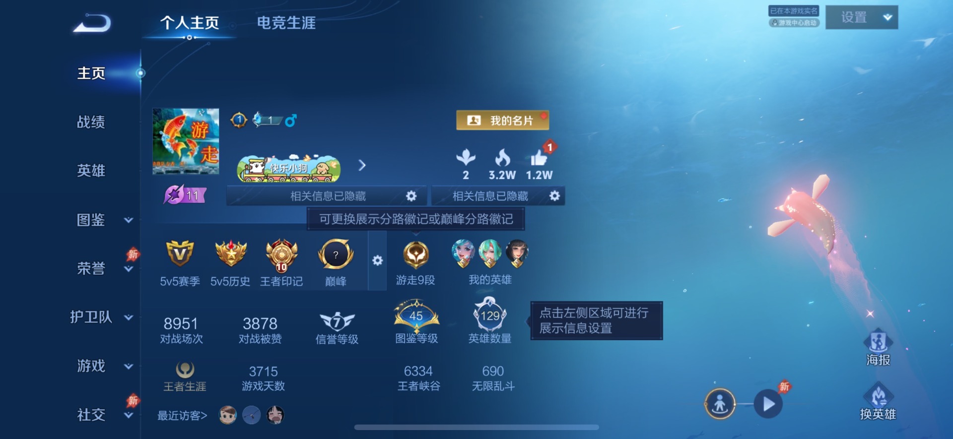 WZLX4318541王者荣耀账号详情图3