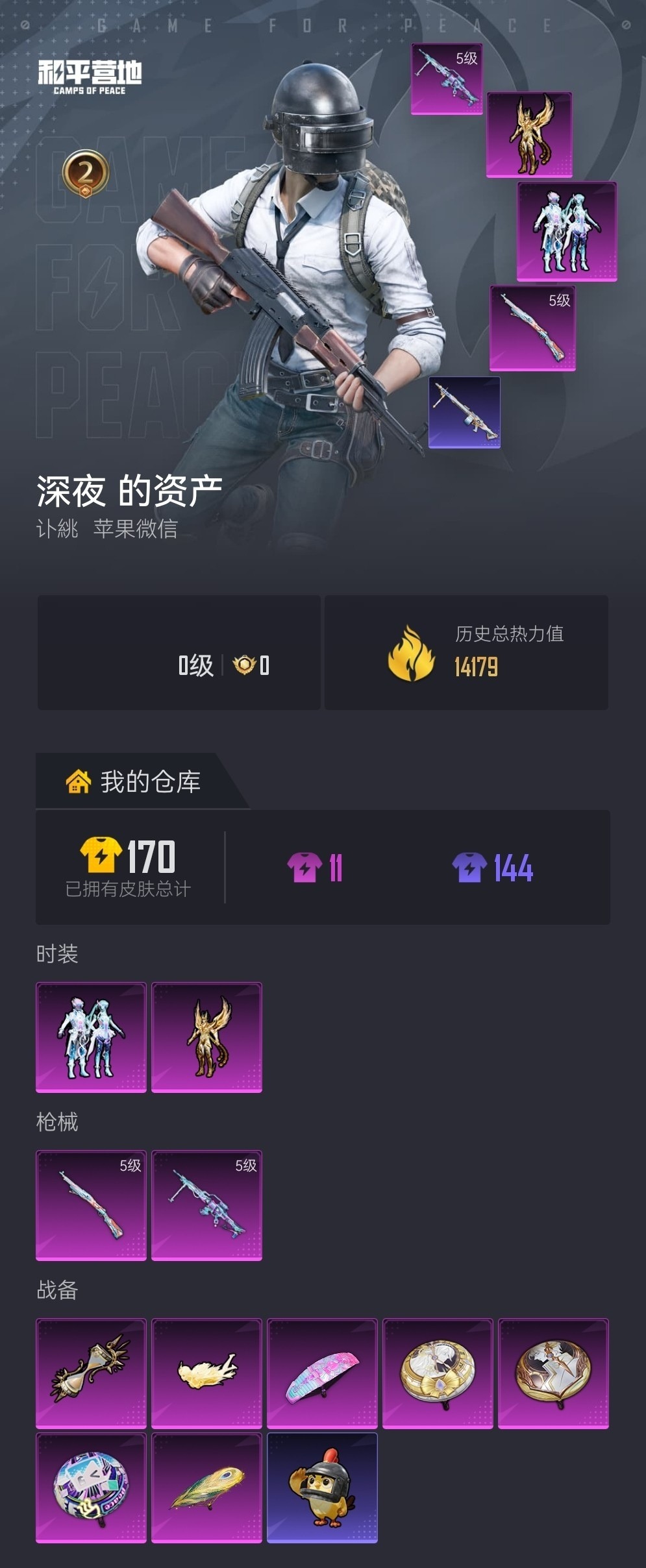 HPLX4172206和平精英账号详情图3 HPLX4172206和平精英账号详情图3