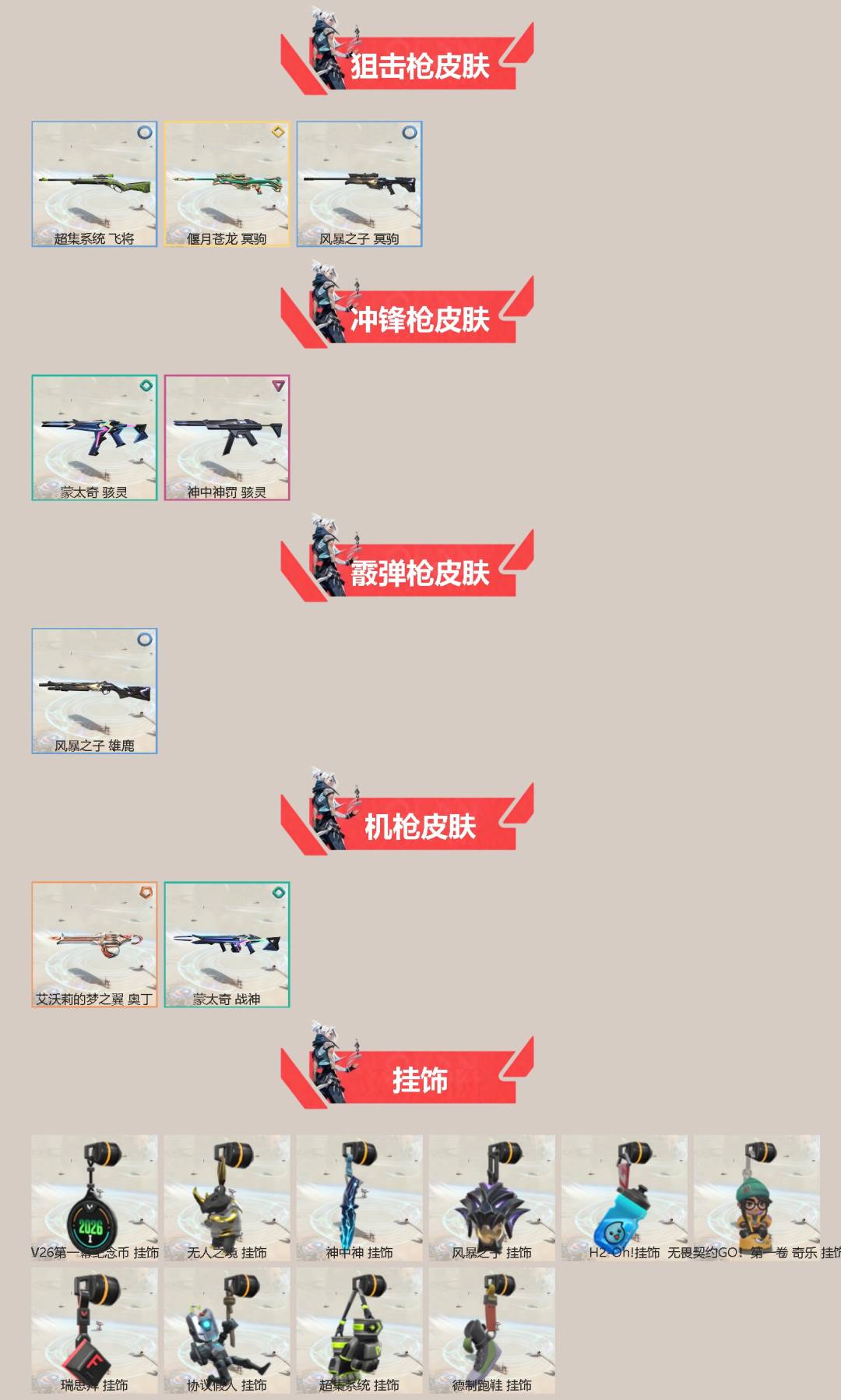 WWQLX431069无畏契约账号详情图2