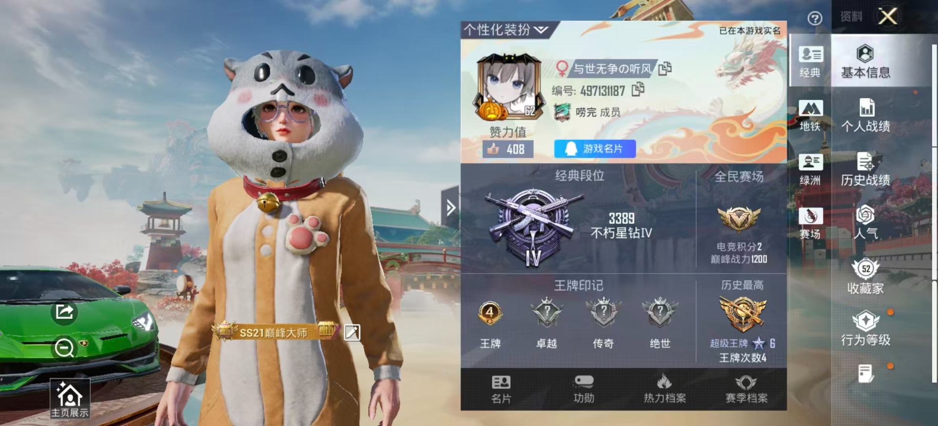 HPLX4172520和平精英账号详情图30