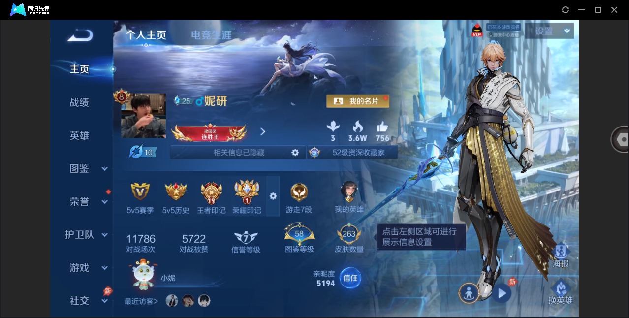 WZQM4307511王者荣耀账号详情图5