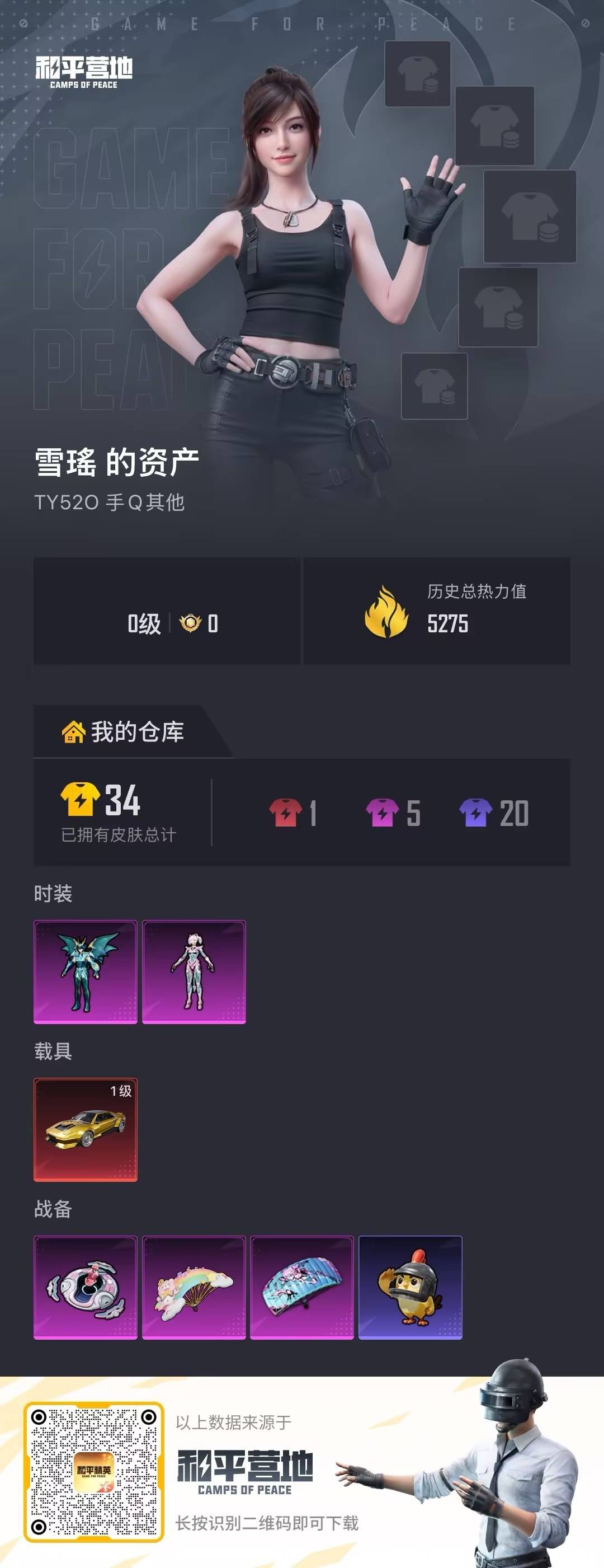 HPLX4183007和平精英账号详情图7