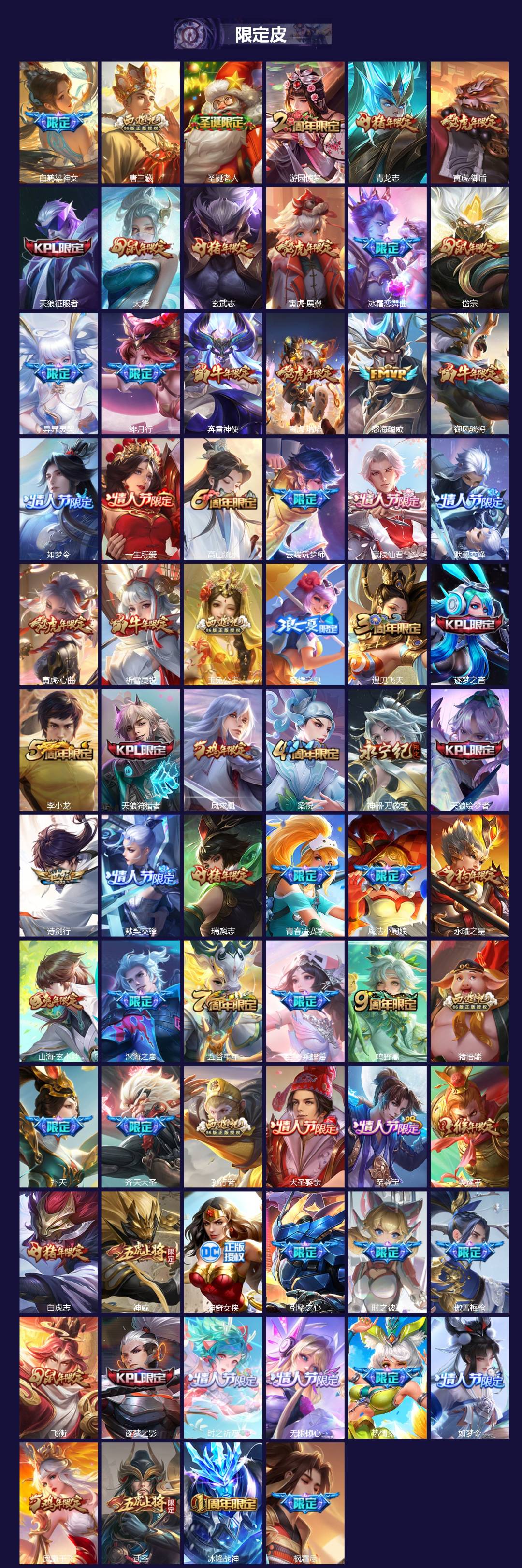 WZQM4306825王者荣耀账号详情图4 WZQM4306825王者荣耀账号详情图4