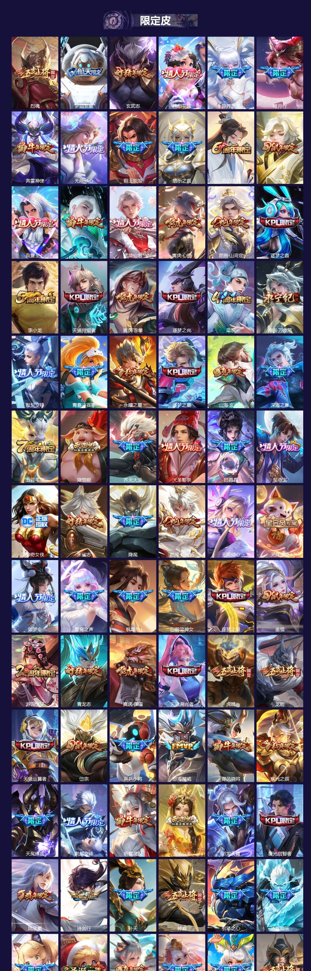 WZLX4306990王者荣耀账号详情图3