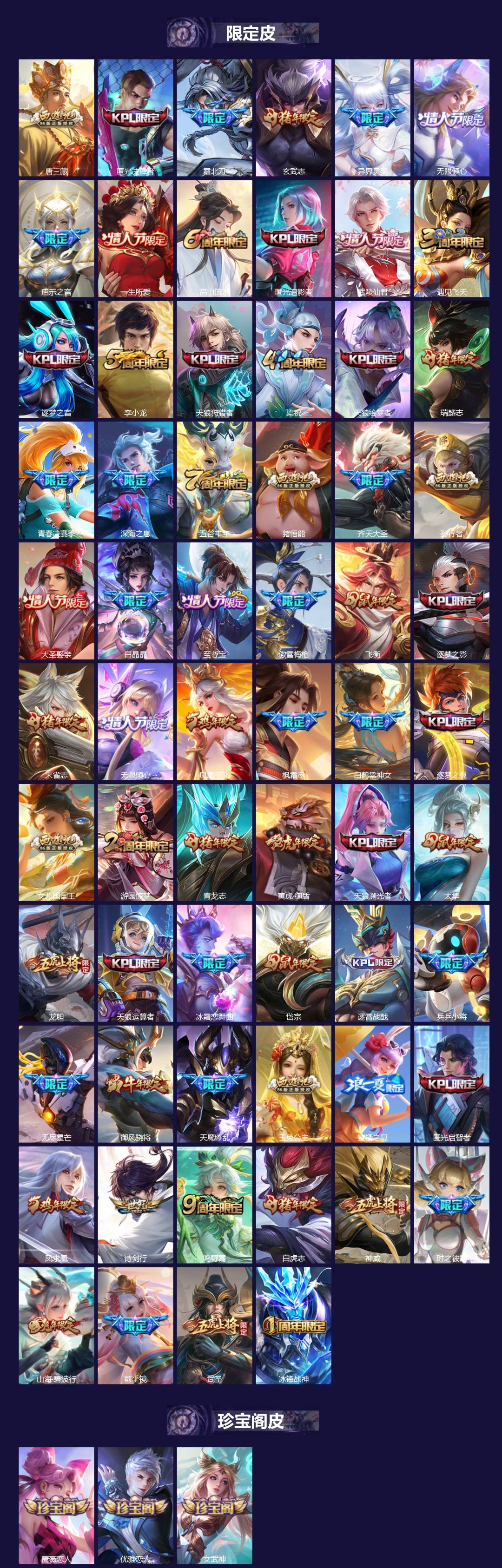 WZLX4308139王者荣耀账号详情图3 WZLX4308139王者荣耀账号详情图3