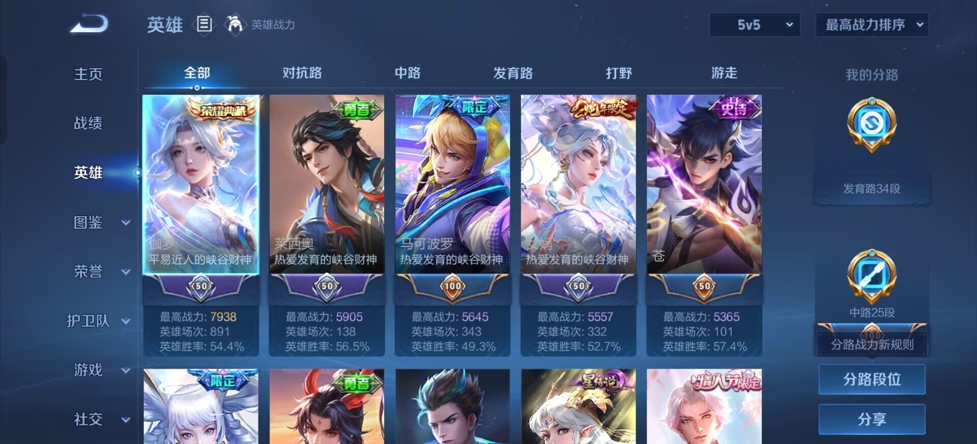 WZQM4309974王者荣耀账号详情图6