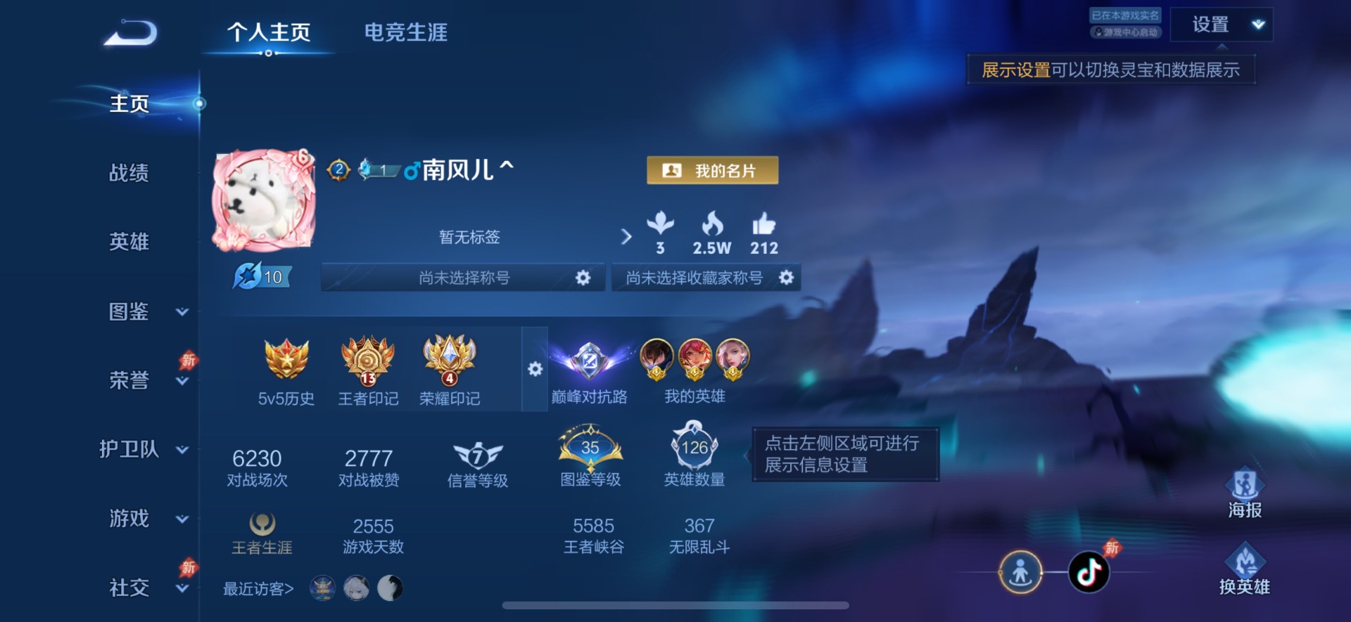 WZLX4336570王者荣耀账号详情图2