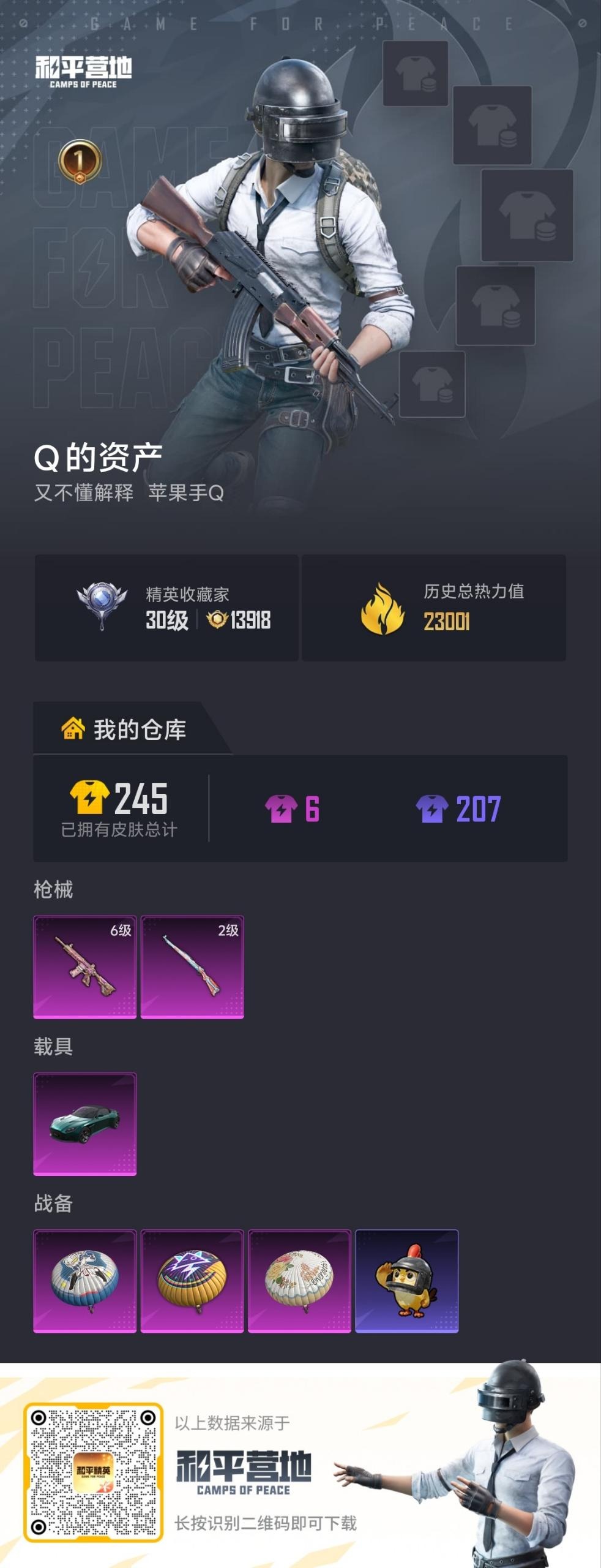 HPLX4177405和平精英账号详情图12