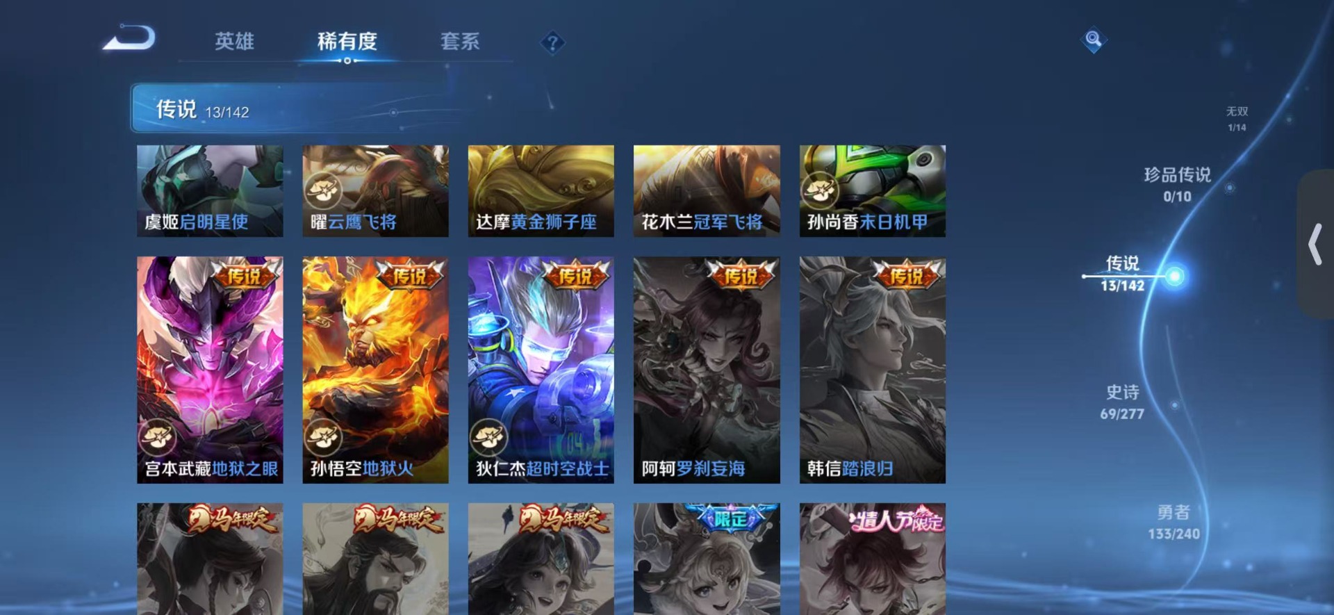 WZLX4325285王者荣耀账号详情图8