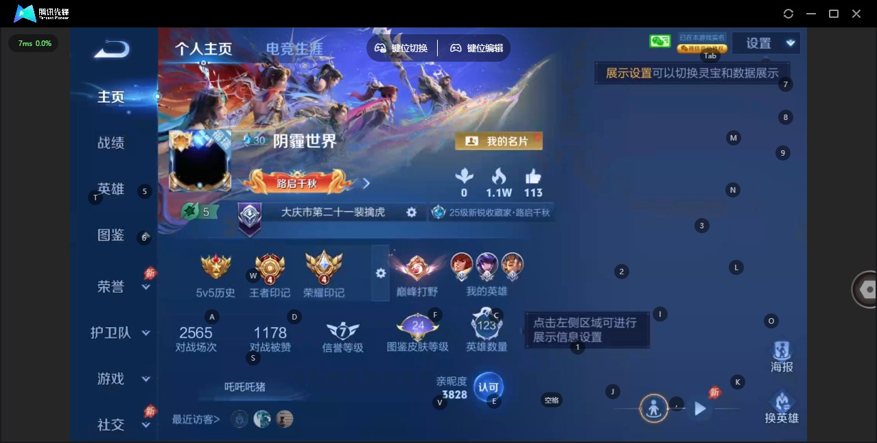 WZLX4313584王者荣耀账号详情图3