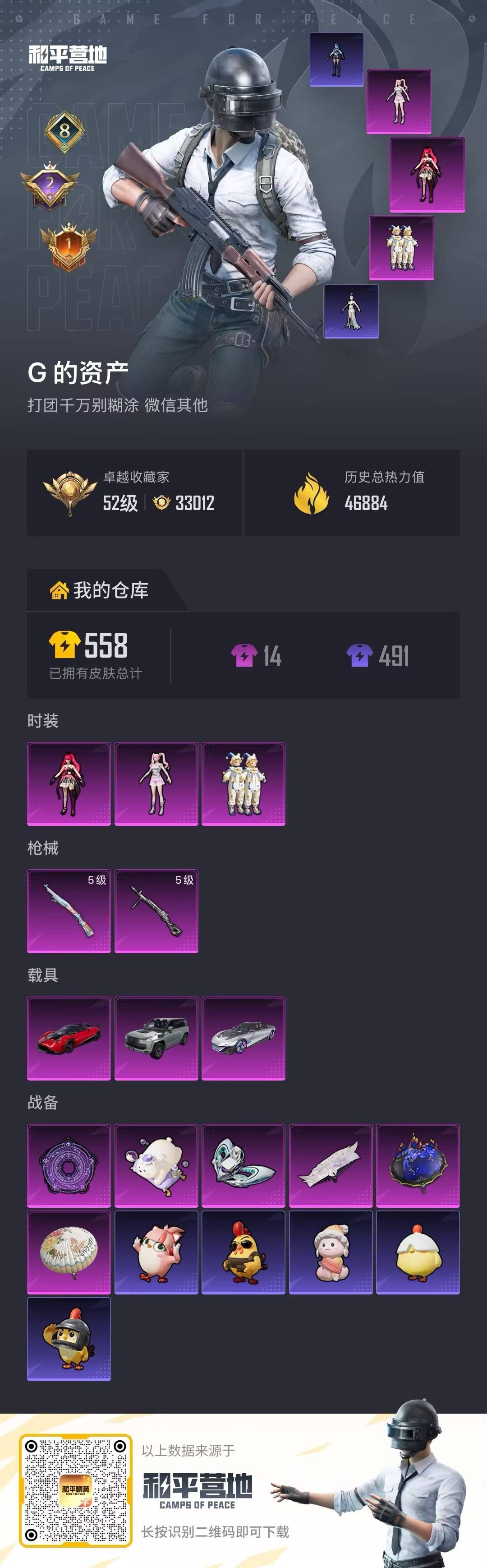 HPLX4187252和平精英账号详情图5