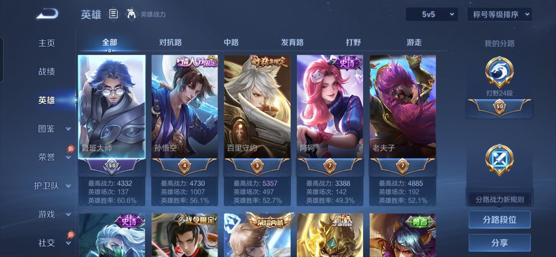 WZLX4314679王者荣耀账号详情图4