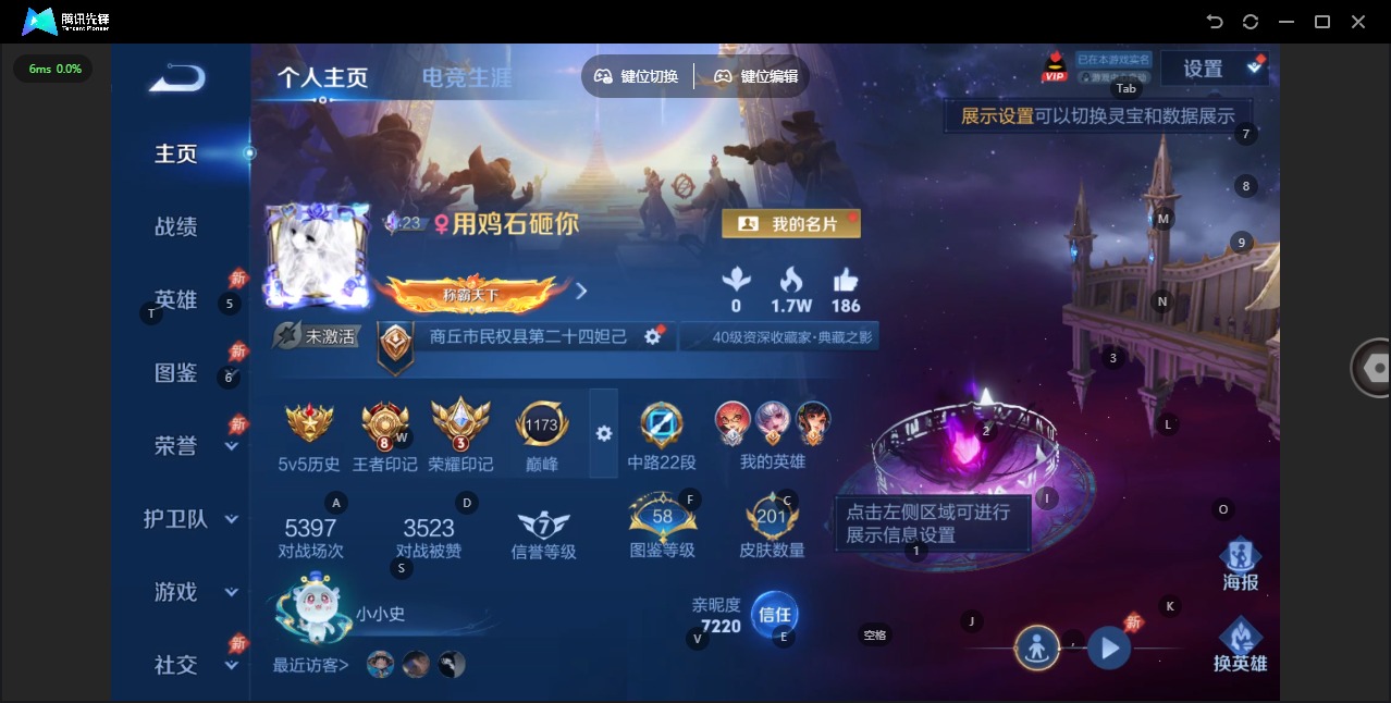 WZLX4327625王者荣耀账号详情图4