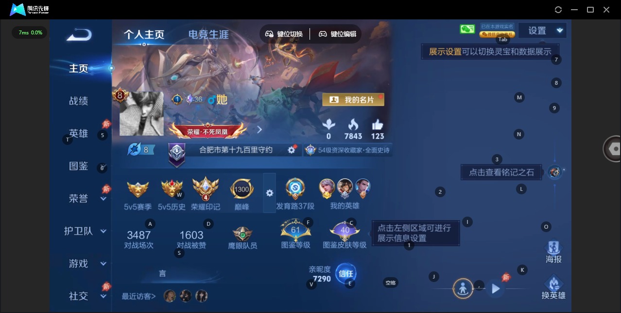 WZLX4316513王者荣耀账号详情图3