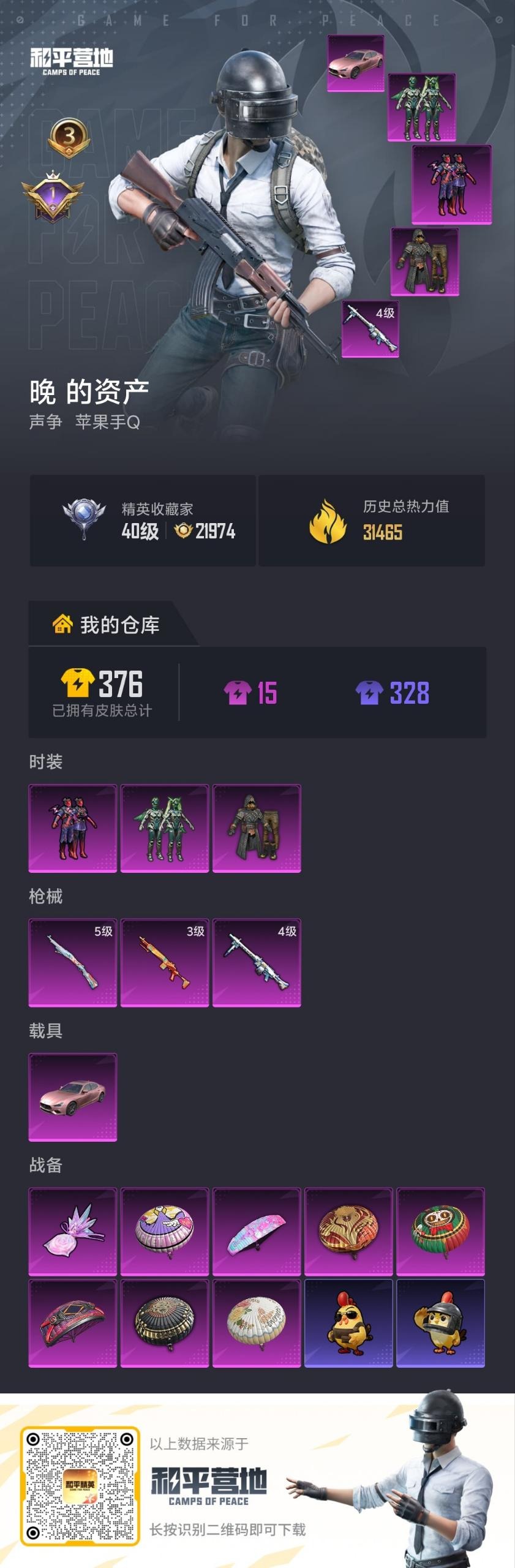 HPLX4220817和平精英账号详情图8