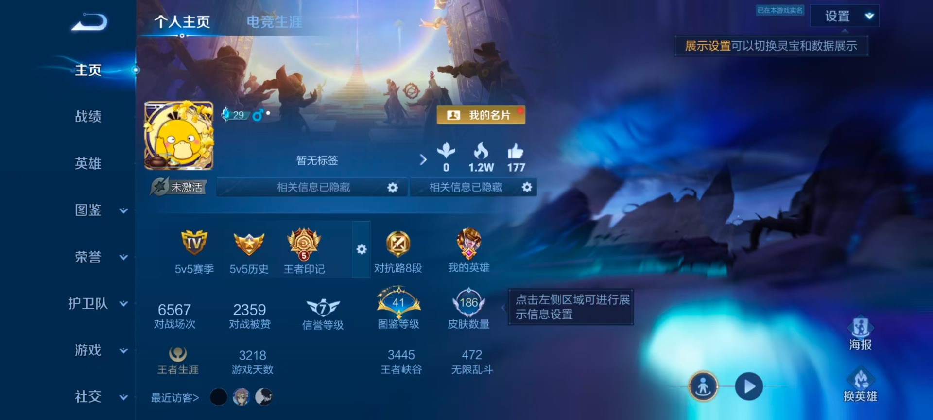 WZLX4316678王者荣耀账号详情图3