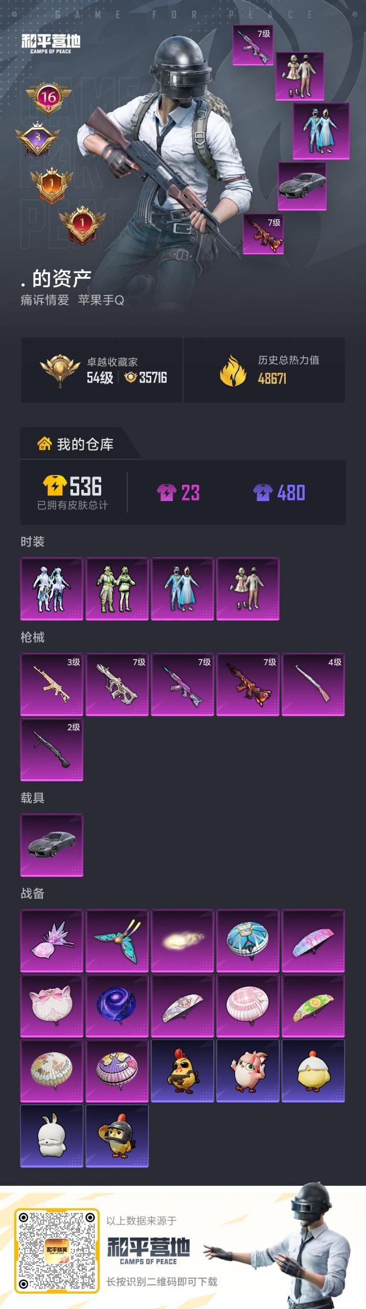 HPLX4189252和平精英账号详情图13