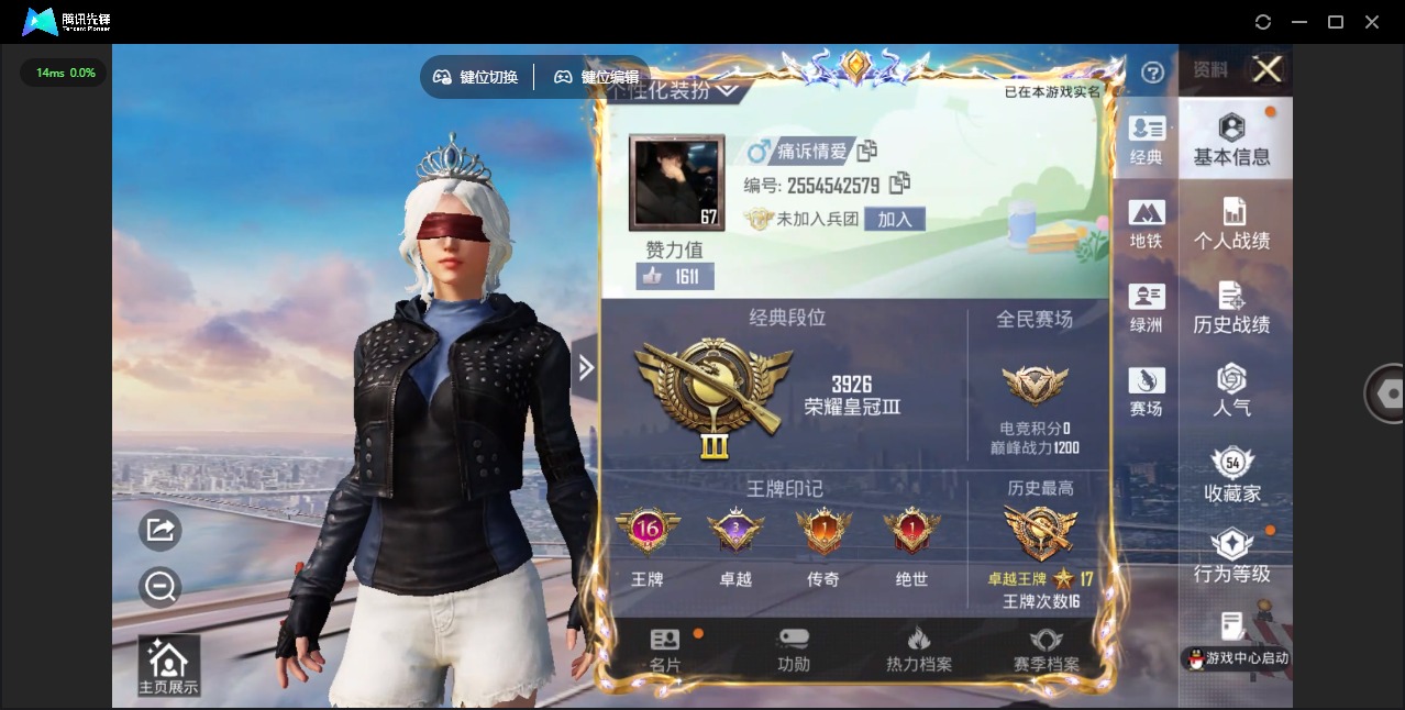 HPLX4189252和平精英账号详情图23