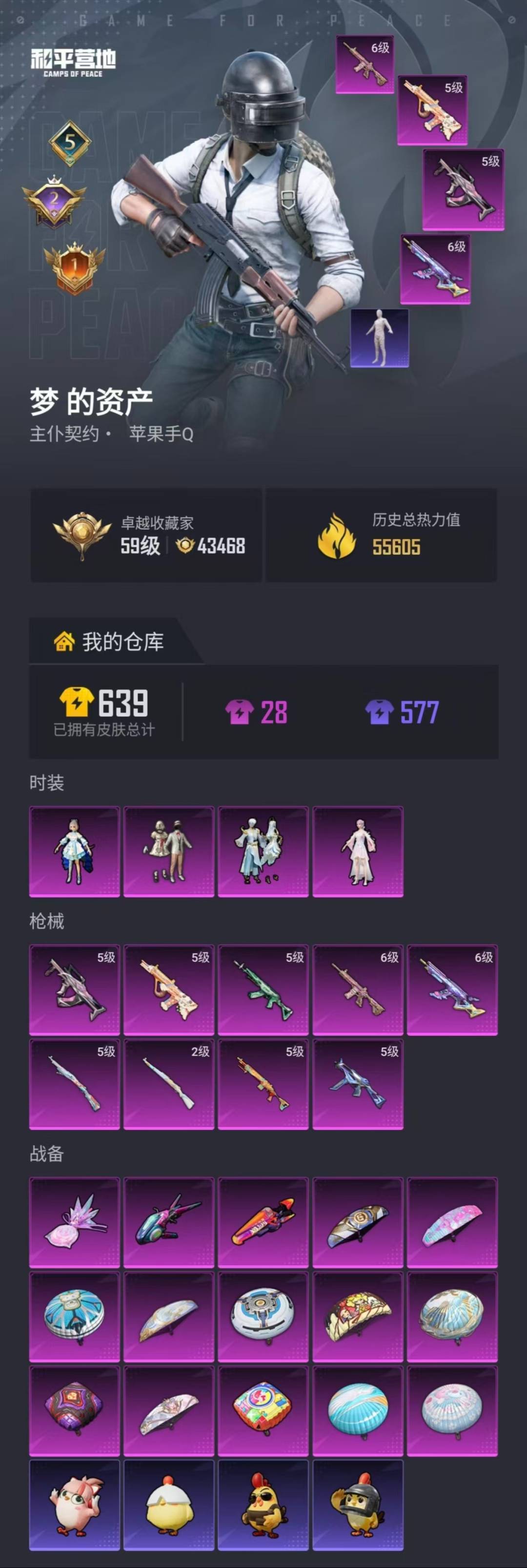 HPLX4181102和平精英账号详情图30