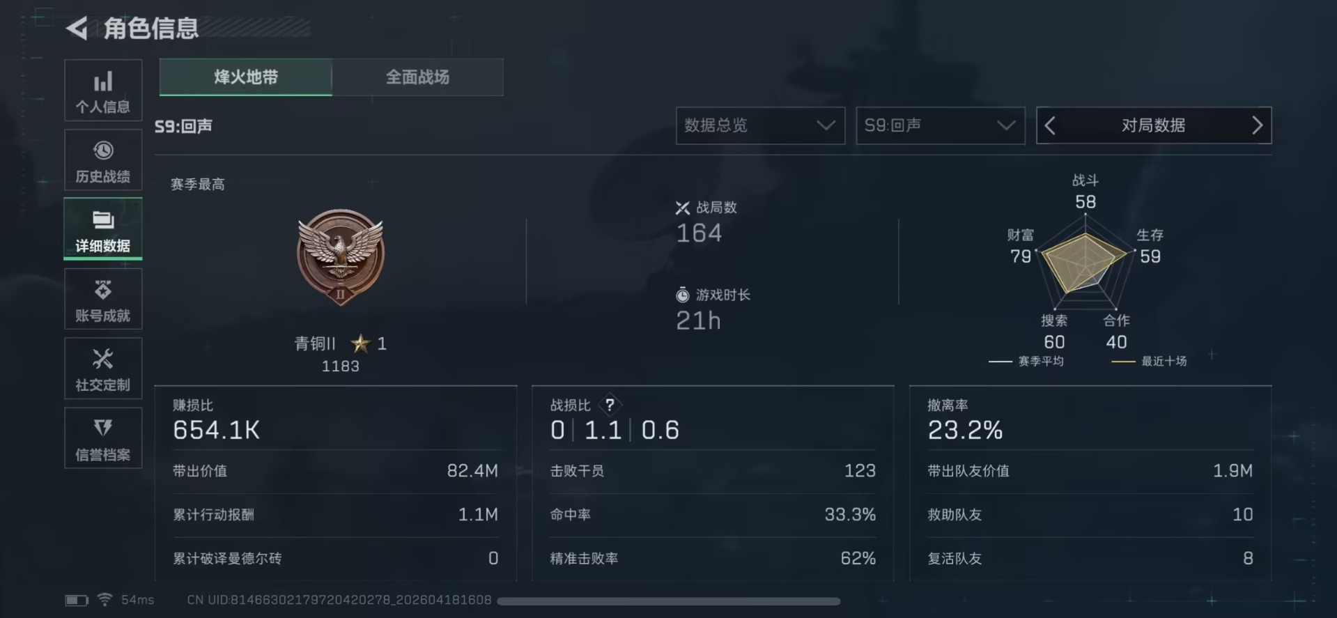 SJZQM4113307三角洲行动账号详情图8