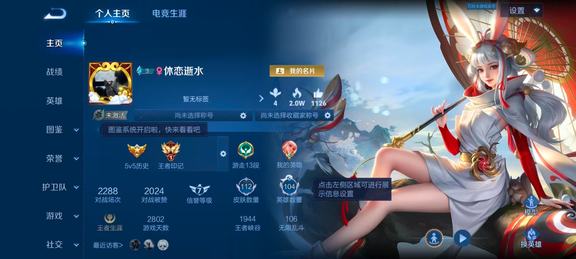 WZLX4318120王者荣耀账号详情图3