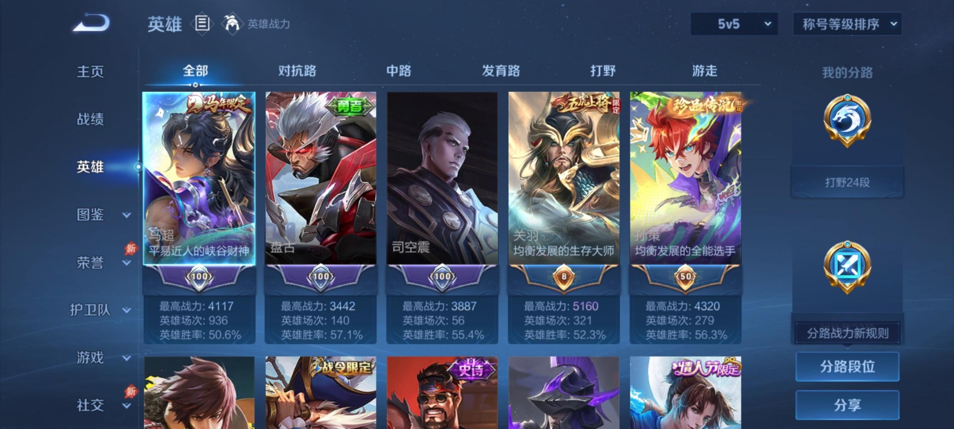 WZLX4330901王者荣耀账号详情图7