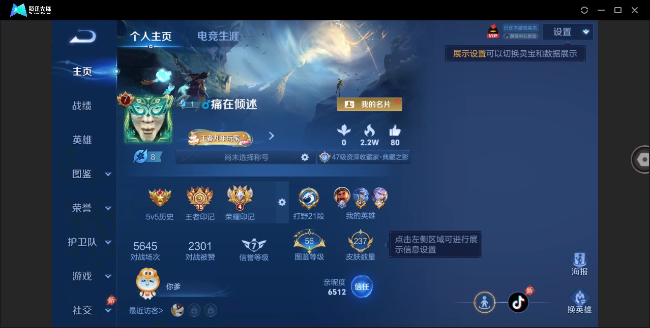 WZLX4330934王者荣耀账号详情图18