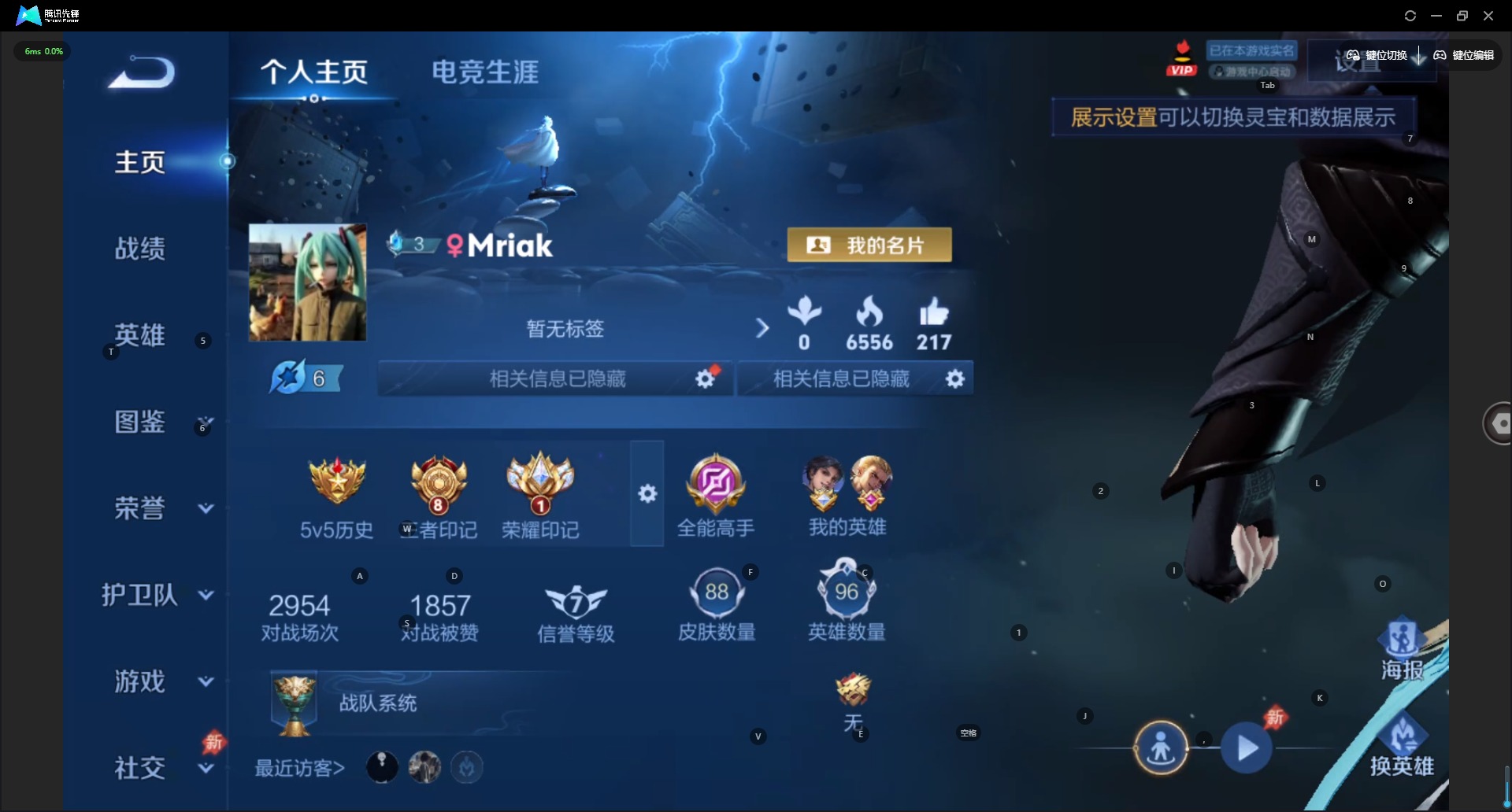 WZLX4318318王者荣耀账号详情图3