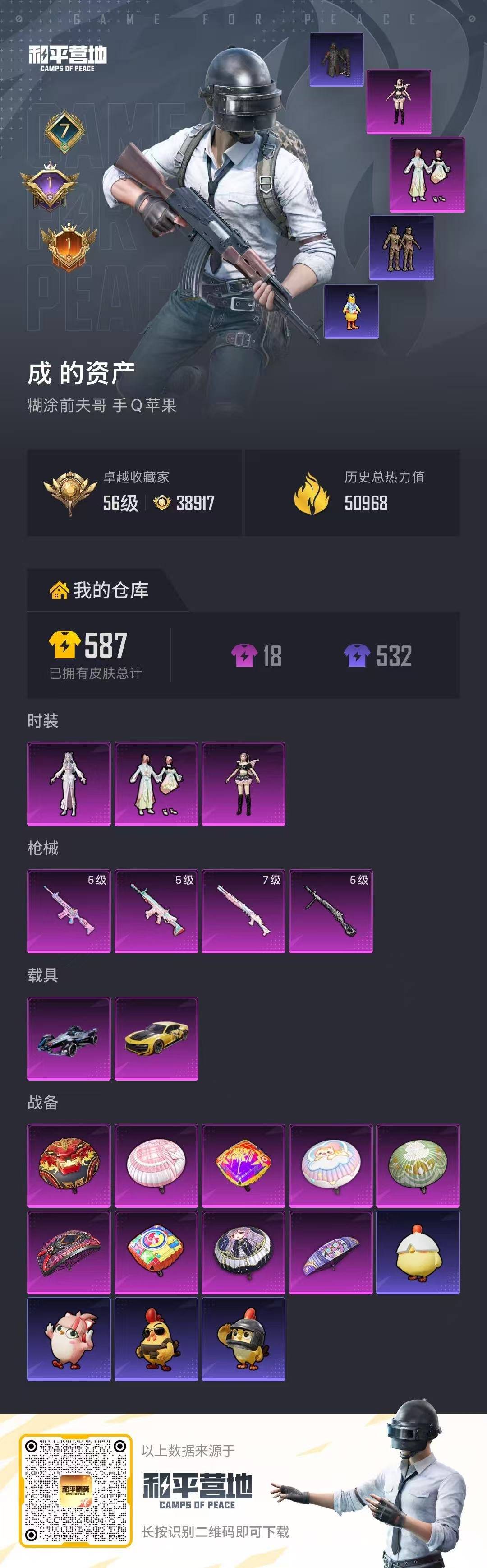 HPLX4182782和平精英账号详情图22