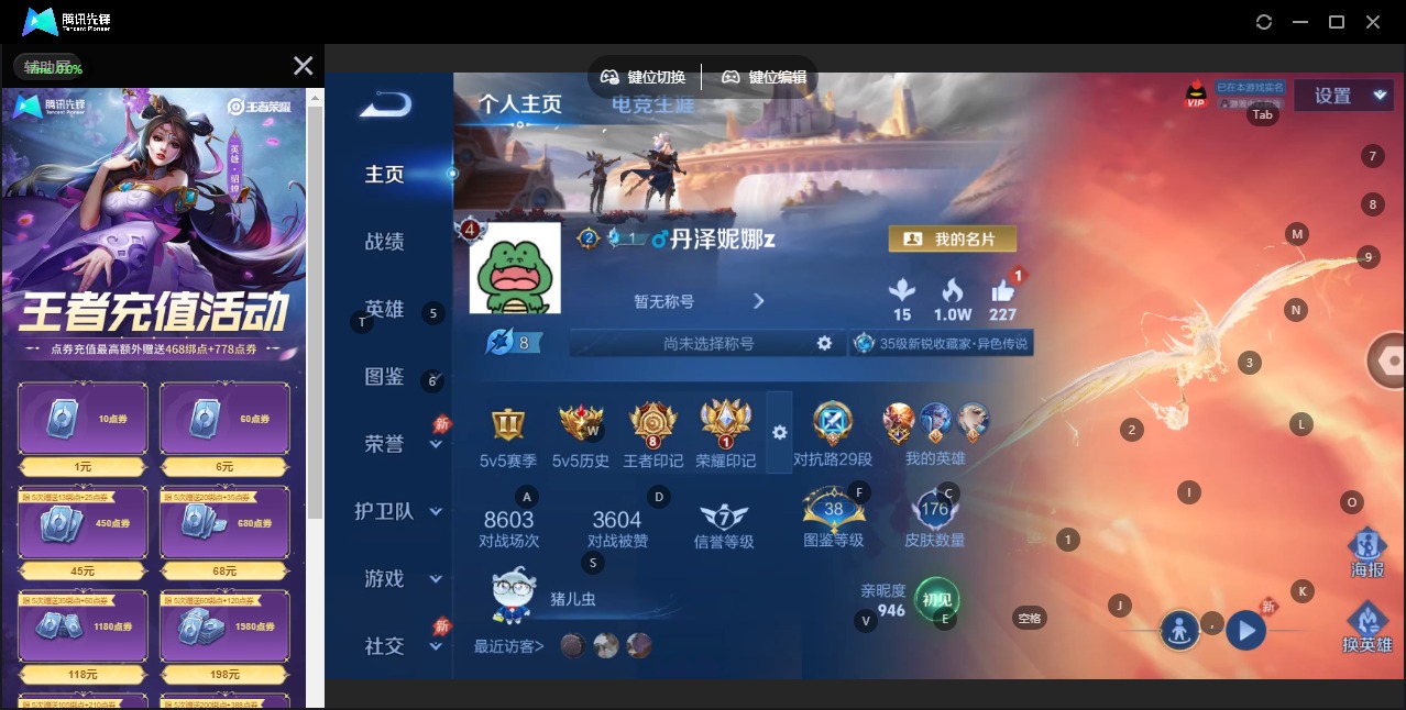 WZLX4319867王者荣耀账号详情图4