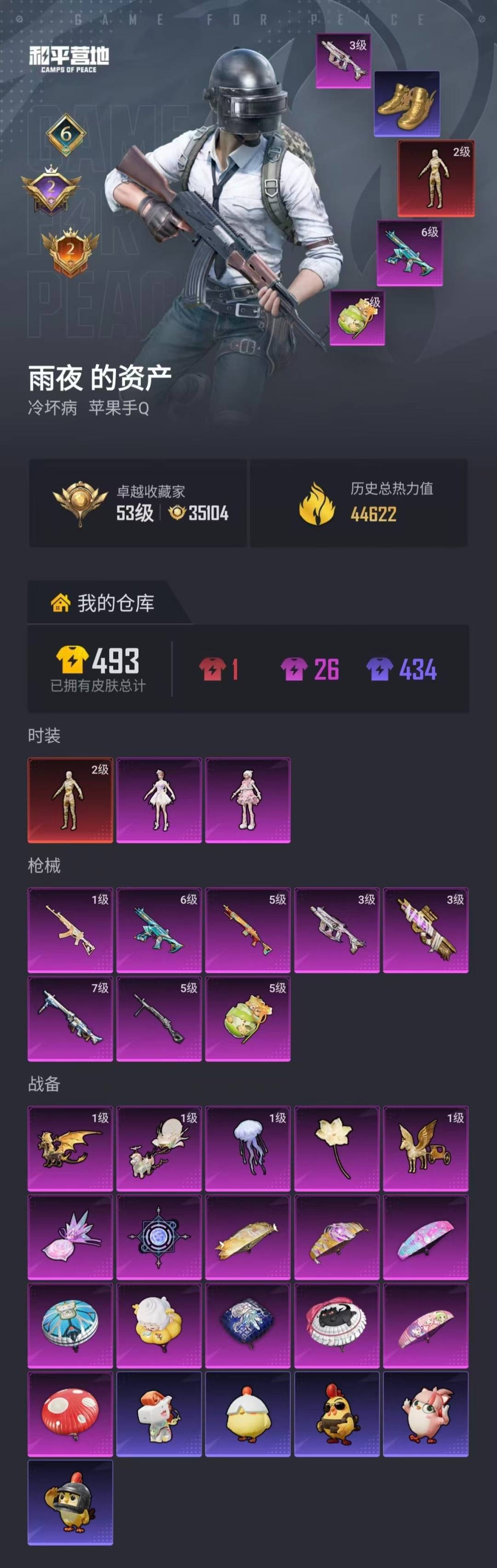 HPLX4182868和平精英账号详情图24