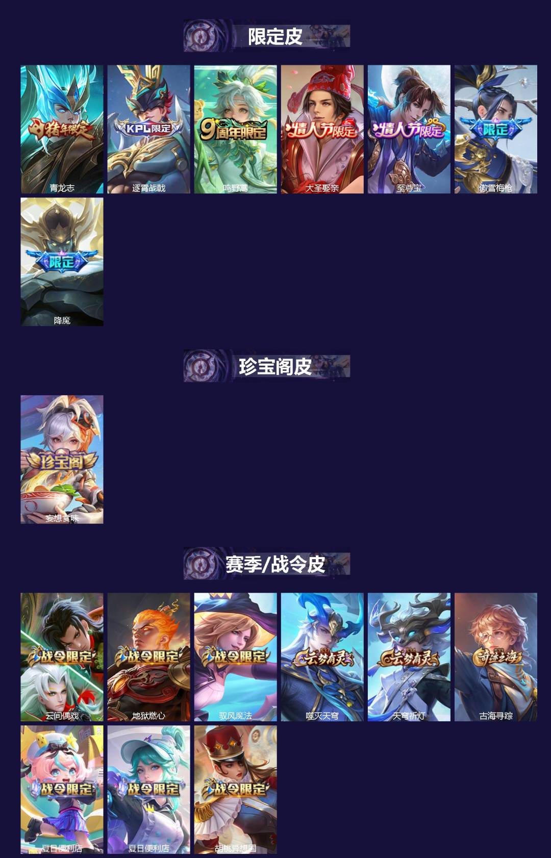 WZLX4320052王者荣耀账号详情图2