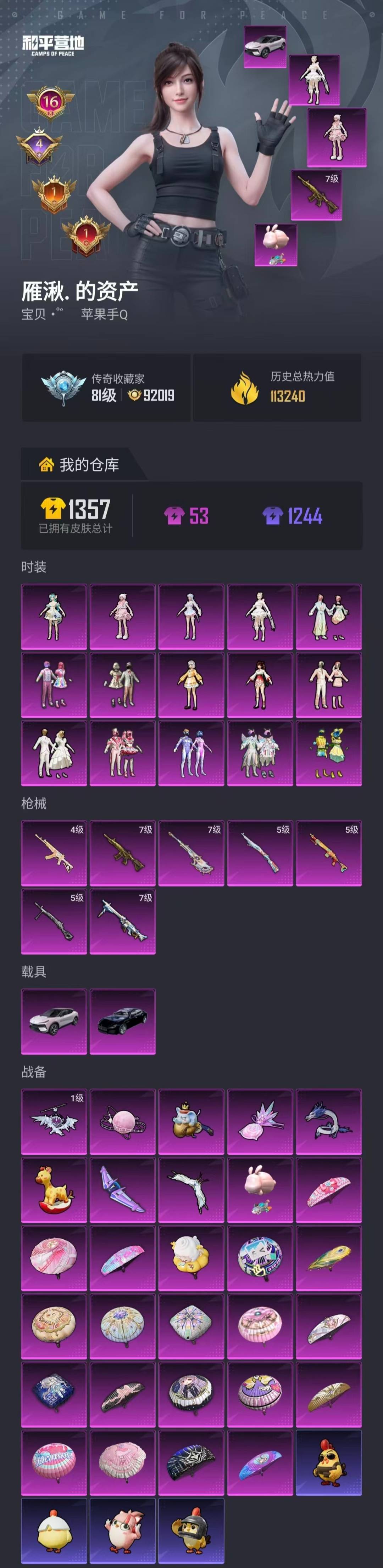 HPQM4195896和平精英账号详情图53