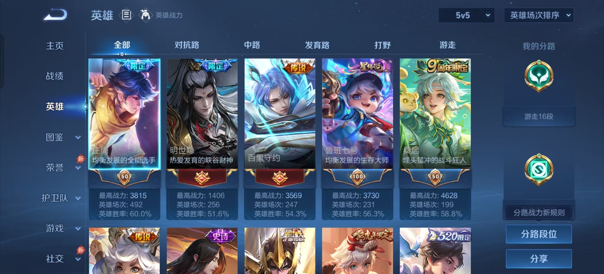 WZLX4332955王者荣耀账号详情图4