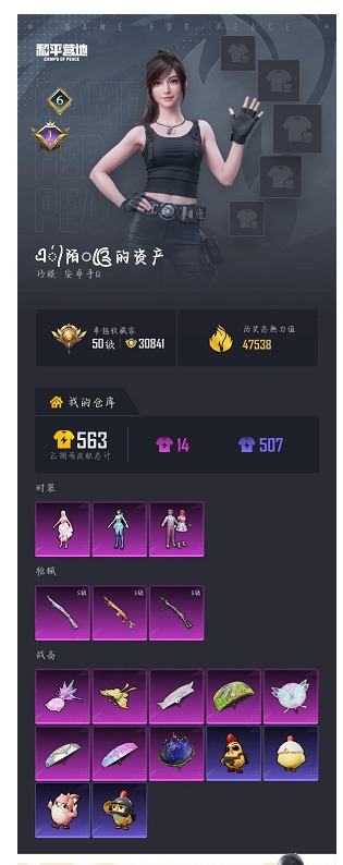 HPLX4183716和平精英账号详情图5