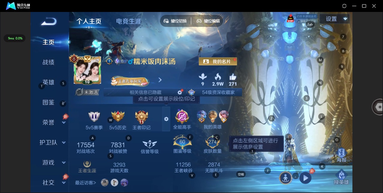 WZLX4321351王者荣耀账号详情图3